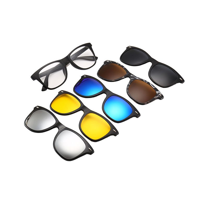 5 in 1 clips on sunglasses
