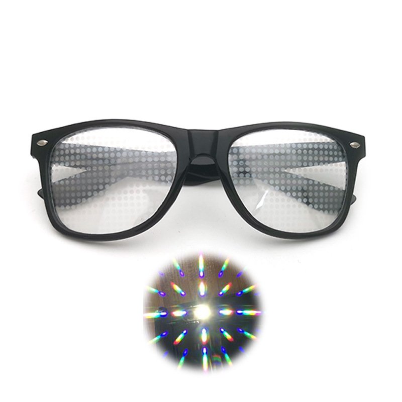 diffraction glasses rave