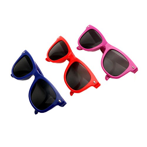 foldable imprinted sunglasses