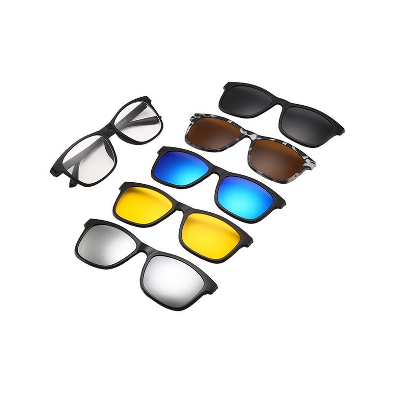 5 in 1 magnetic clips on sunglasses