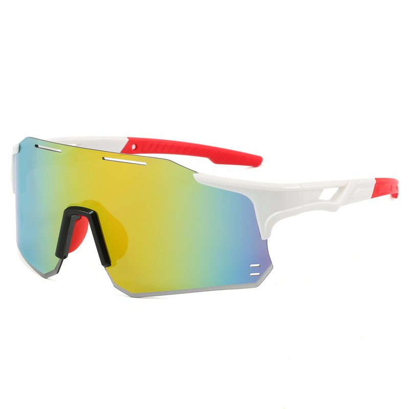 Shield Half Frame Men's Sunglasses Wholesale